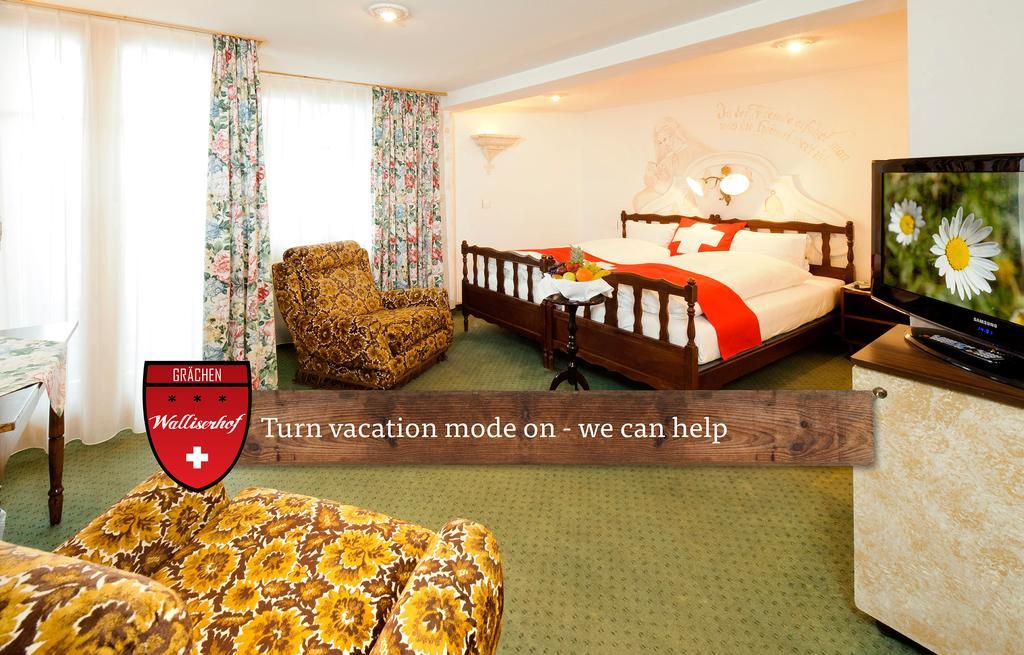 Hotel Walliserhof - The Dom Collection Grächen Eksteriør bilde
