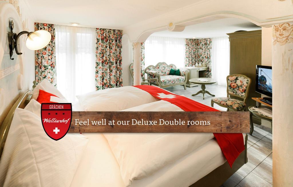 Hotel Walliserhof - The Dom Collection Grächen Eksteriør bilde